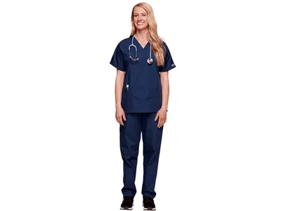Cherokee V-neck top Originals - femeie M - albastru închis