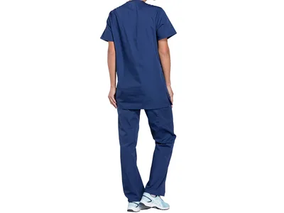 Bluză V-neck Cherokee Originals - unisex S - albastru navy