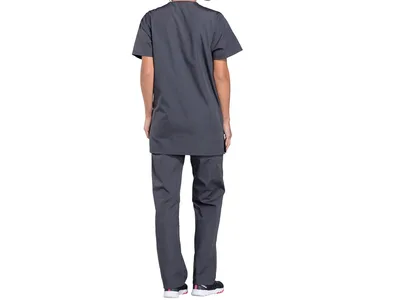 Bluză V-neck CHEROKEE ORIGINALS - unisex M - pewter