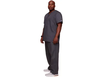 Bluză unisex cu guler în V Cherokee Originals - L - pewter