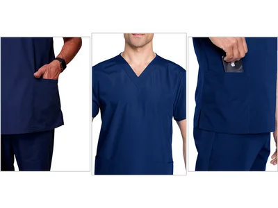 Costum top și pantaloni Cherokee Originals - unisex XXS - albastru navy