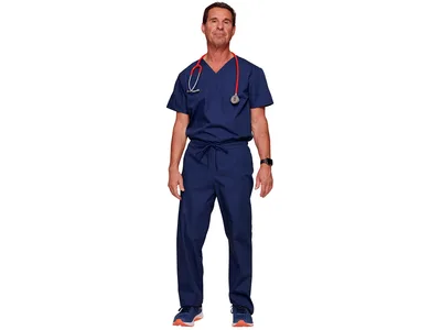 Costum top și pantaloni Cherokee Originals - unisex XXS - albastru navy