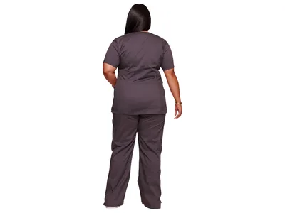 CHEROKEE MOCK WRAP TOP REVOLUTION - woman XXS - pewter