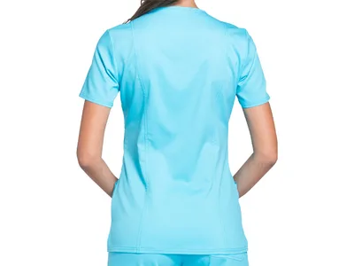 CHEROKEE MOCK WRAP TOP REVOLUTION - femei XL - turcoaz
