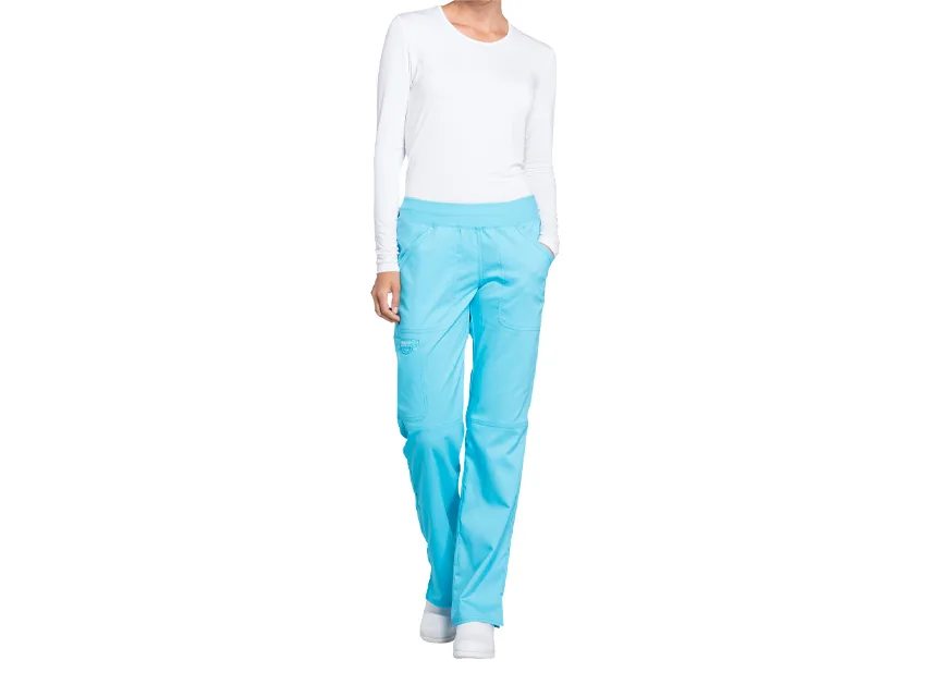 Pantaloni Cherokee cu talie elastică - Revolution - femei XXS - turquoise