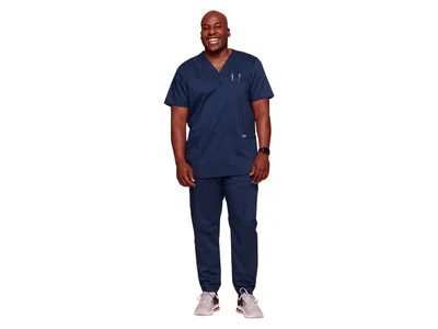Cherokee V-neck top - Revolution - bărbați L - albastru navy