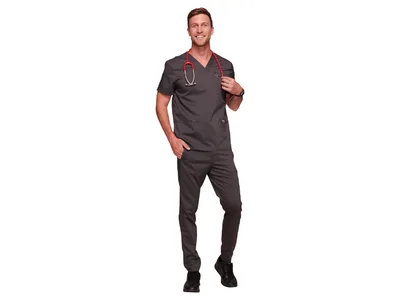 CHEROKEE V-NECK TOP - REVOLUTION - bărbați XS - pewter