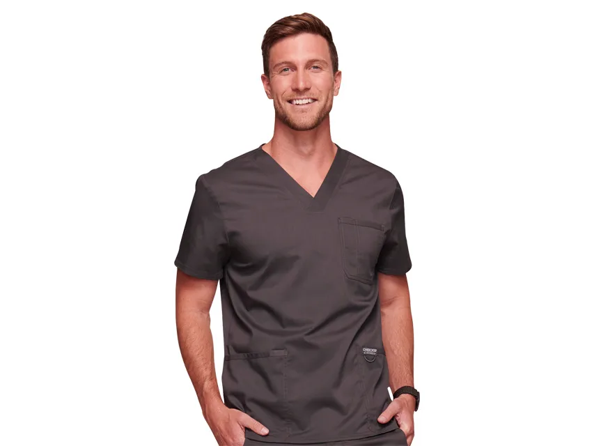 CHEROKEE V-NECK TOP - REVOLUTION - bărbați XXL - pewter