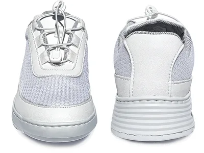 HF100 Pantofi sport professionali - 43 - șireturi - alb