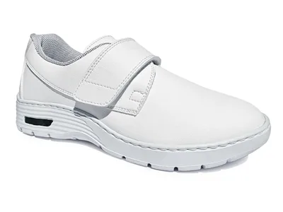 Pantofi sport profesionali HF200 - 47 - cu bandă - alb