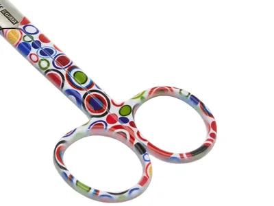 Foarfece bandaje inox - bubbles fantasy - 14 cm