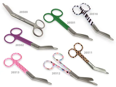 Foarfece bandaje inox - bubbles fantasy - 14 cm