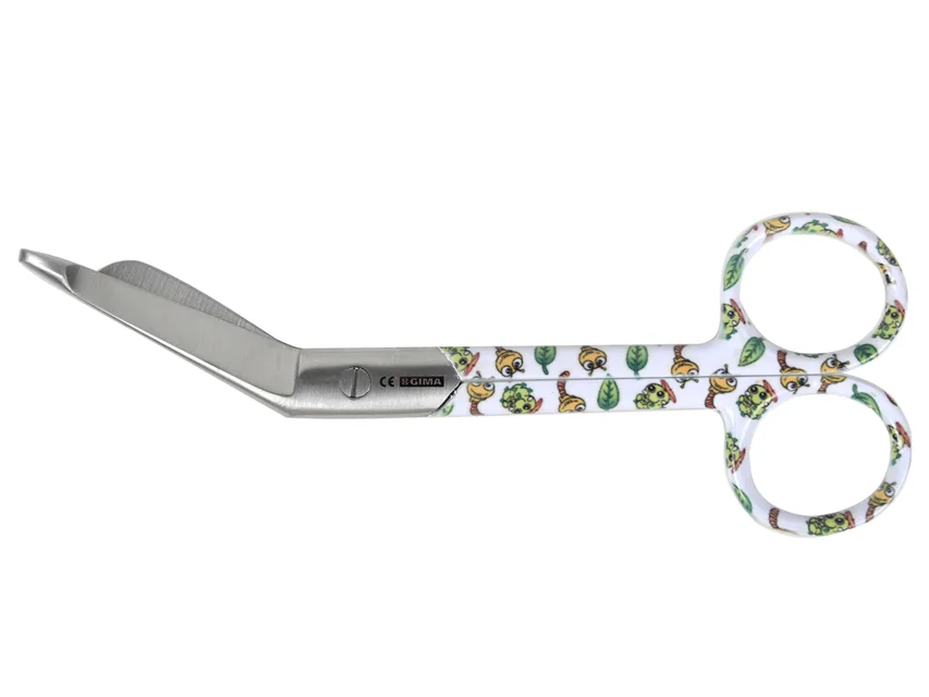 Foarfece pentru bandaje din oțel inoxidabil - caterpillar - 14 cm