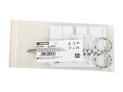 Foarfece drepte din oțel inoxidabil - caterpillar - obtuz/ascuțit - 14 cm