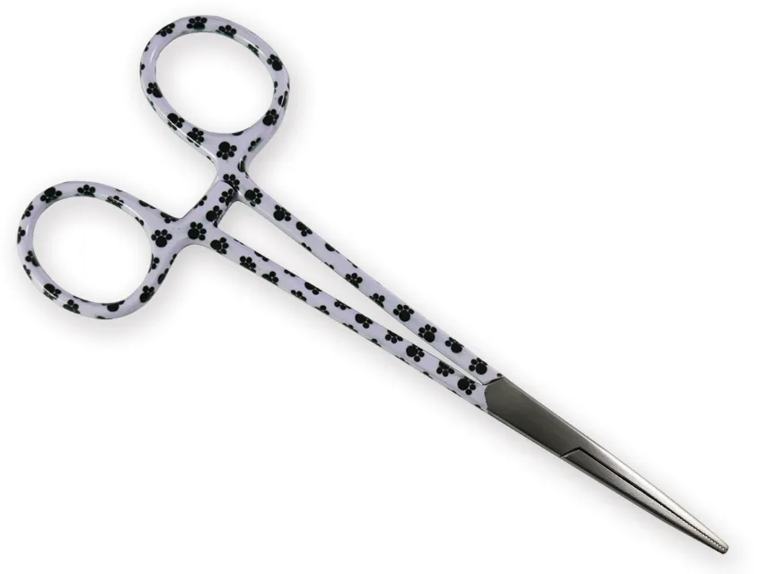 Clește arterian drept inox - foot print fantasy - 16 cm