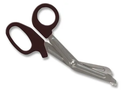 Foarfece inox pentru uz general și pansamente 6.5" - 16.5 cm - negru