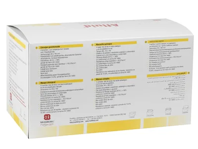 Mască chirurgicală Afluid 98% filtrare 4 straturi - albastru deschis cu bucle - tip IIR