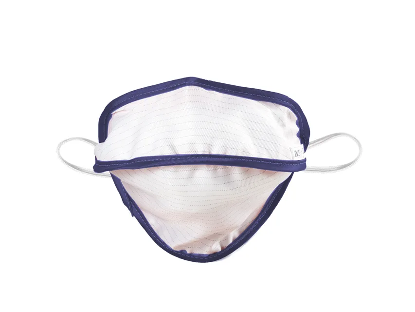 Mască chirurgicală reutilizabilă Mycroclean Junior/Adult Small - BFE 99.8% - alb-albastru