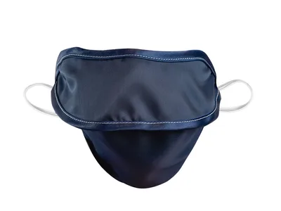 Mască chirurgicală refolosibilă Mycroclean Kid - BFE 99.8% - albastru-albastru