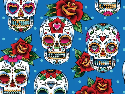 Funny cap - Skull - M