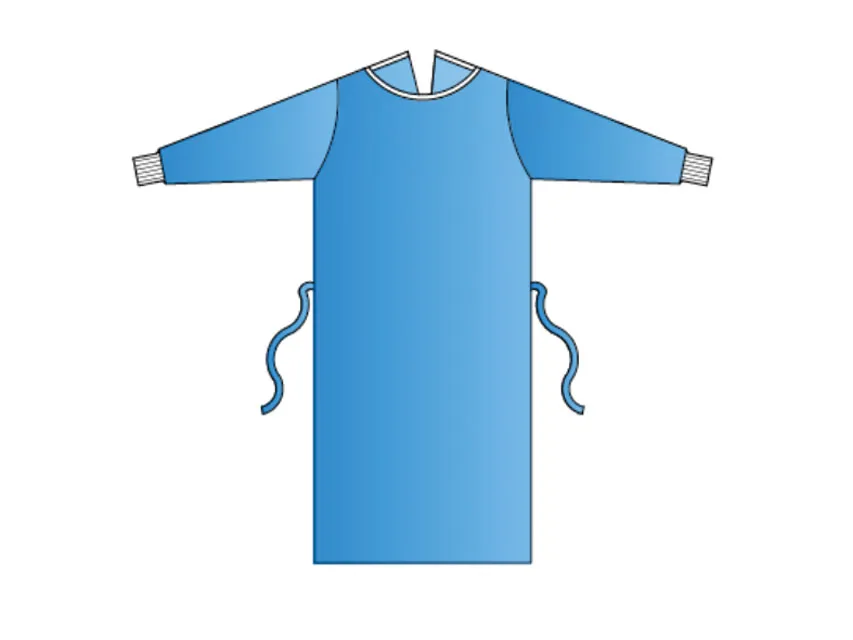 Halate chirurgicale 35 g/m2 135 cm - mărimea XL - sterile
