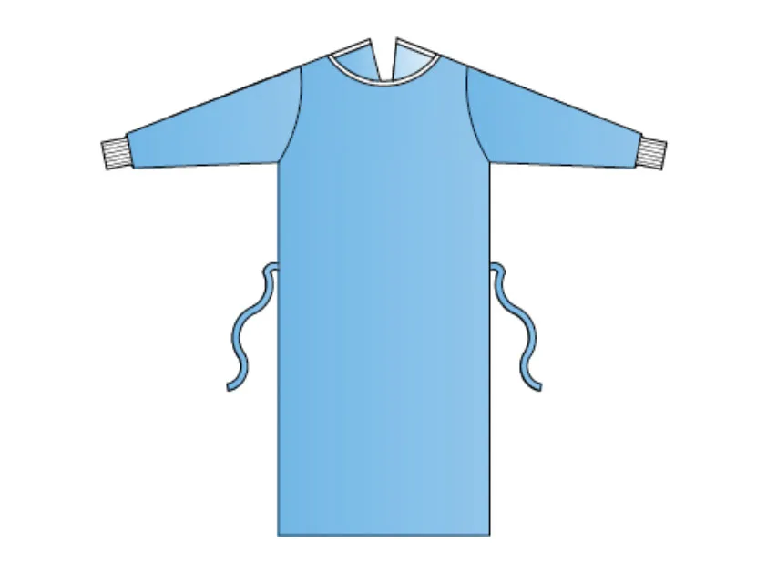 Halate chirurgicale 50 g/m2 150 cm - mărimea XXL - sterile