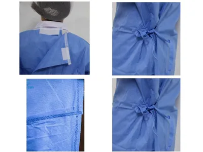 Halate chirurgicale 50 g/m2 120x150 cm - mărimea L - sterile