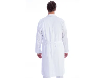 Halat alb medic - bumbac/poliester - mărime M pentru bărbați
