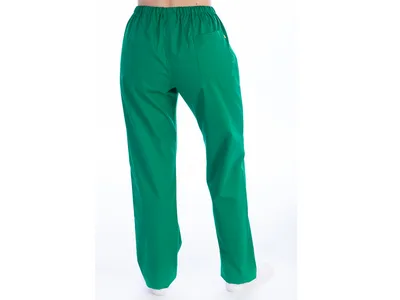 Pantaloni - bumbac/poliester - unisex XS verde