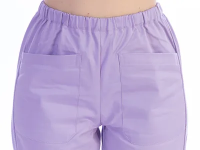 Pantaloni - bumbac/poliester - unisex XXL violet