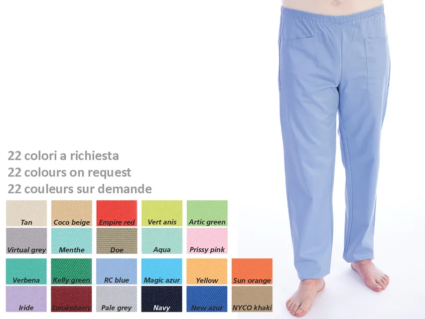 Pantaloni - bumbac/poliester - unisex XL culoare la cerere