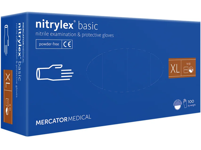 Mănuși din nitril NITRYLEX BASIC - extra large