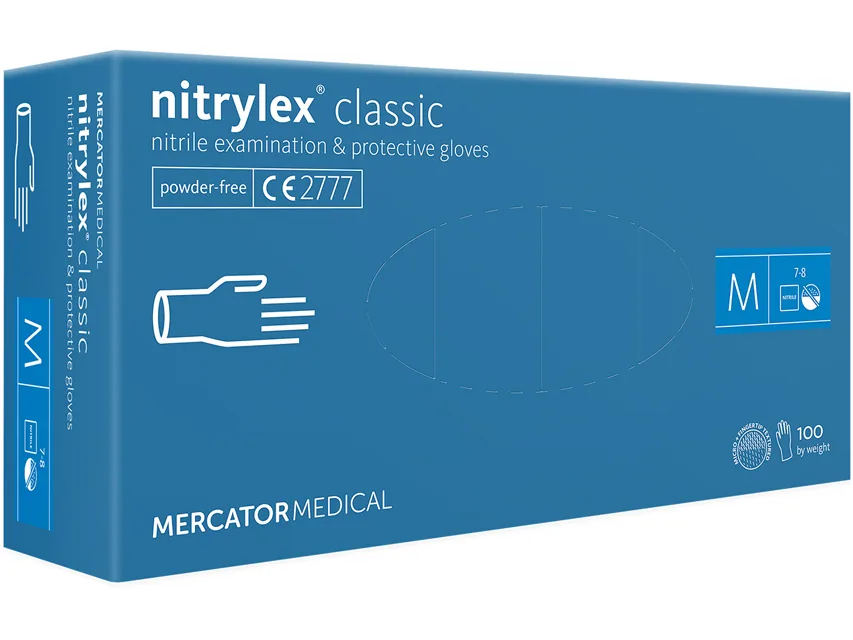 Mănuși din nitril Nitrylex Classic - mediu