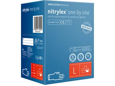 Mănuși din nitril Nitrylex Classic One by One - large