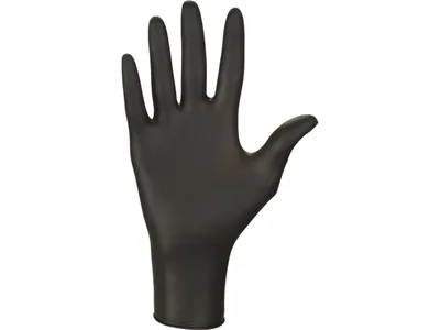 Mănuși din nitril Nitrylex Black - extra large