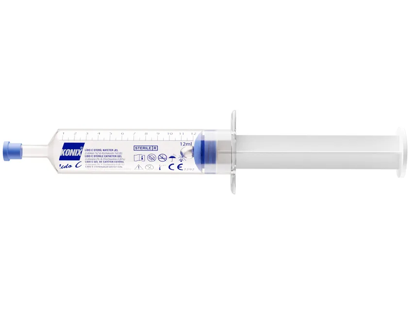 Gel lubrifiant pentru cateter Lido C 12 ml - cu lidocaină - steril