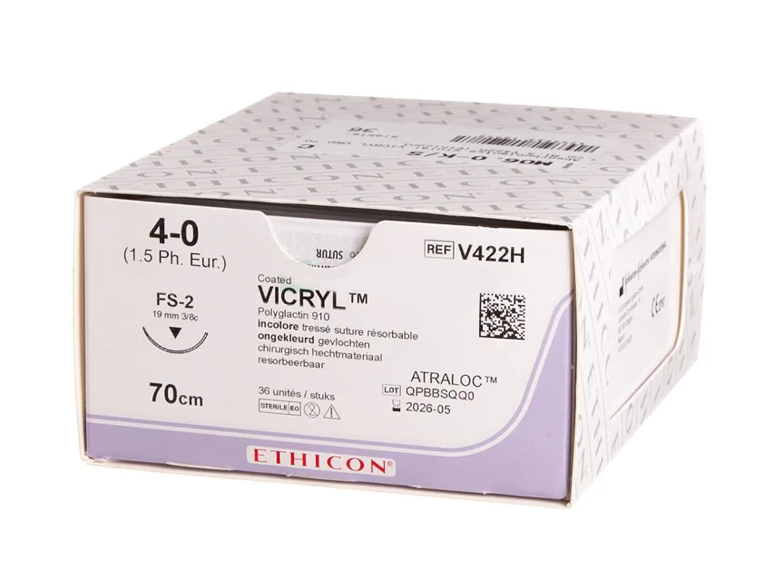 Ethicon Vicryl fire absorbabile - calibru 3/0 ac 24 mm