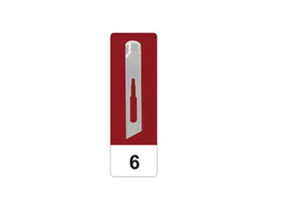 Lame de dalta din otel carbon N 6 - sterile