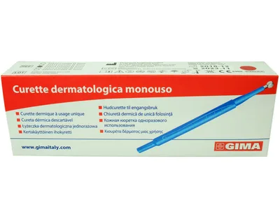 Curetă dermată diametru 2 mm