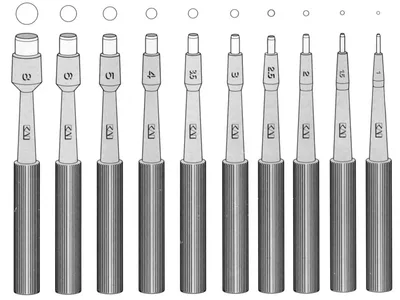 Biopsie punch diametru 3.5 mm