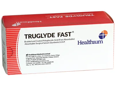 Truglyde Fast Absorb. Sutura gauge 3/0 cerc 3/8 ac 24mm - 70cm - necolorată