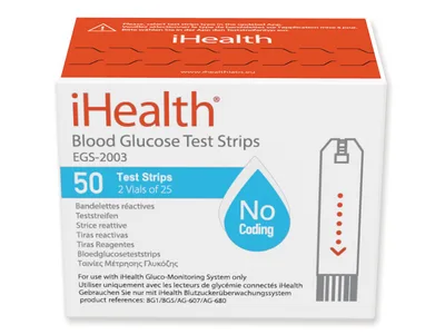 Benzi iHealth pentru măsurarea glucozei pentru 23509,23510,23514