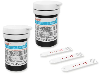 Benzi iHealth pentru măsurarea glucozei pentru 23509,23510,23514