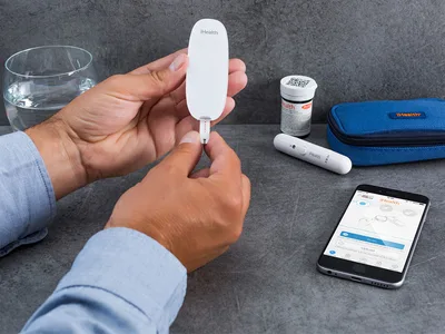 iHealth Gluco+ BG5s - kit wireless de monitorizare a glicemiei