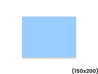 Cearşaf chirurgical non-țesut bi-strat 150x200 cm