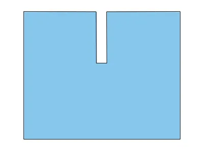 Camp chirurgical 200x240 cm cu adeziv taiat in forma de u - steril