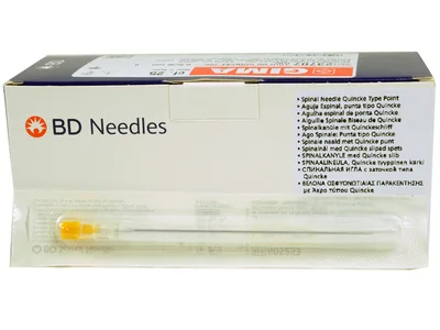 Ac Quincke BD 20G - 0.9x90 mm galben