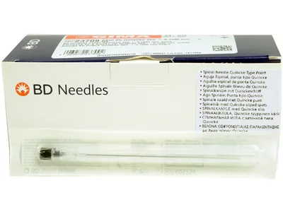 Ace BD Quincke Point 22G - 0.7x90 mm negru