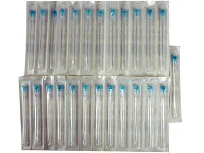 Ac Quincke BD 23G - 0.64x90 mm turcoaz