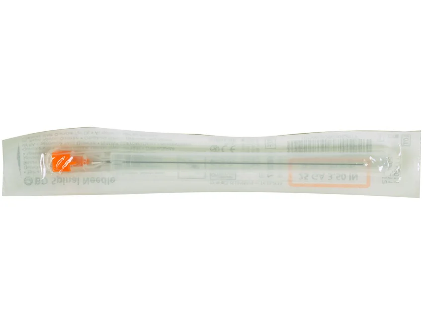 Ac Quincke BD 25G - 0.5x90 mm portocaliu